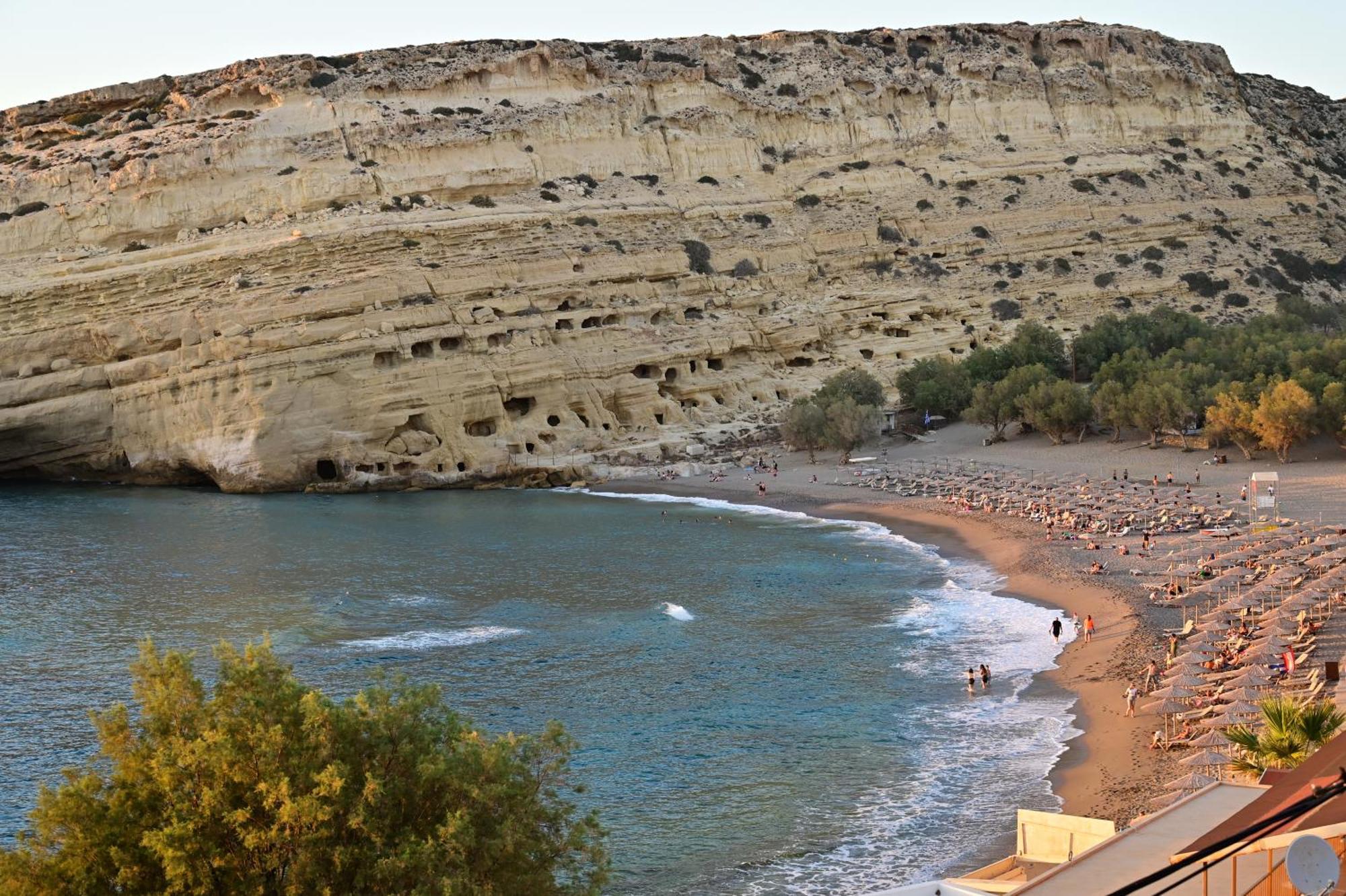 Anthousa'S Maisonette Matala Dış mekan fotoğraf